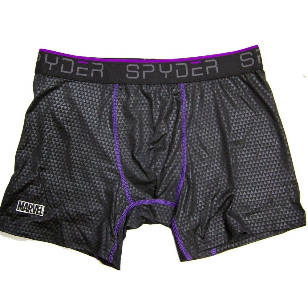 Black Panther Spyder Boxer Brief Underwear Marvel - Picture 5 of 13